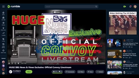 HUGE SBG News & Views Exclusive: Official Convoy Livestream