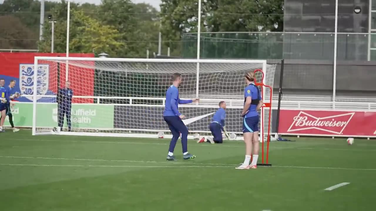 England national team training