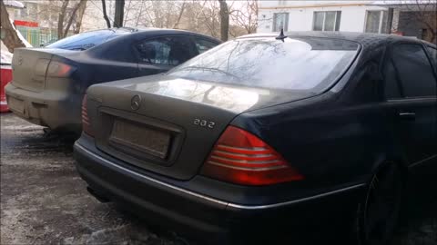 Exhaust sound S65 AMG w220 Mercedes