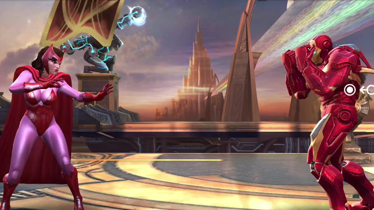 ♥️ Wanda vs iron 🤺 man most interesting 😨 fight 😱 scene