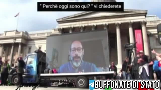 Londra Trafalgar square 19/9/2020 Dr. Kaufman sub ITA