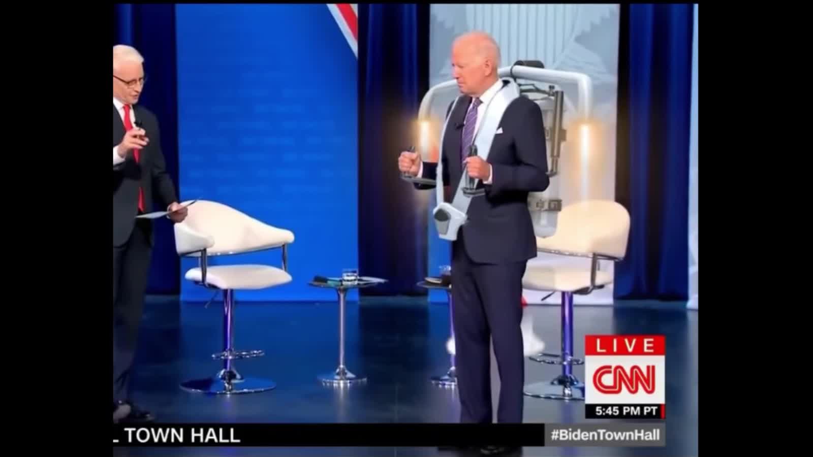 Joe looking for a fight?