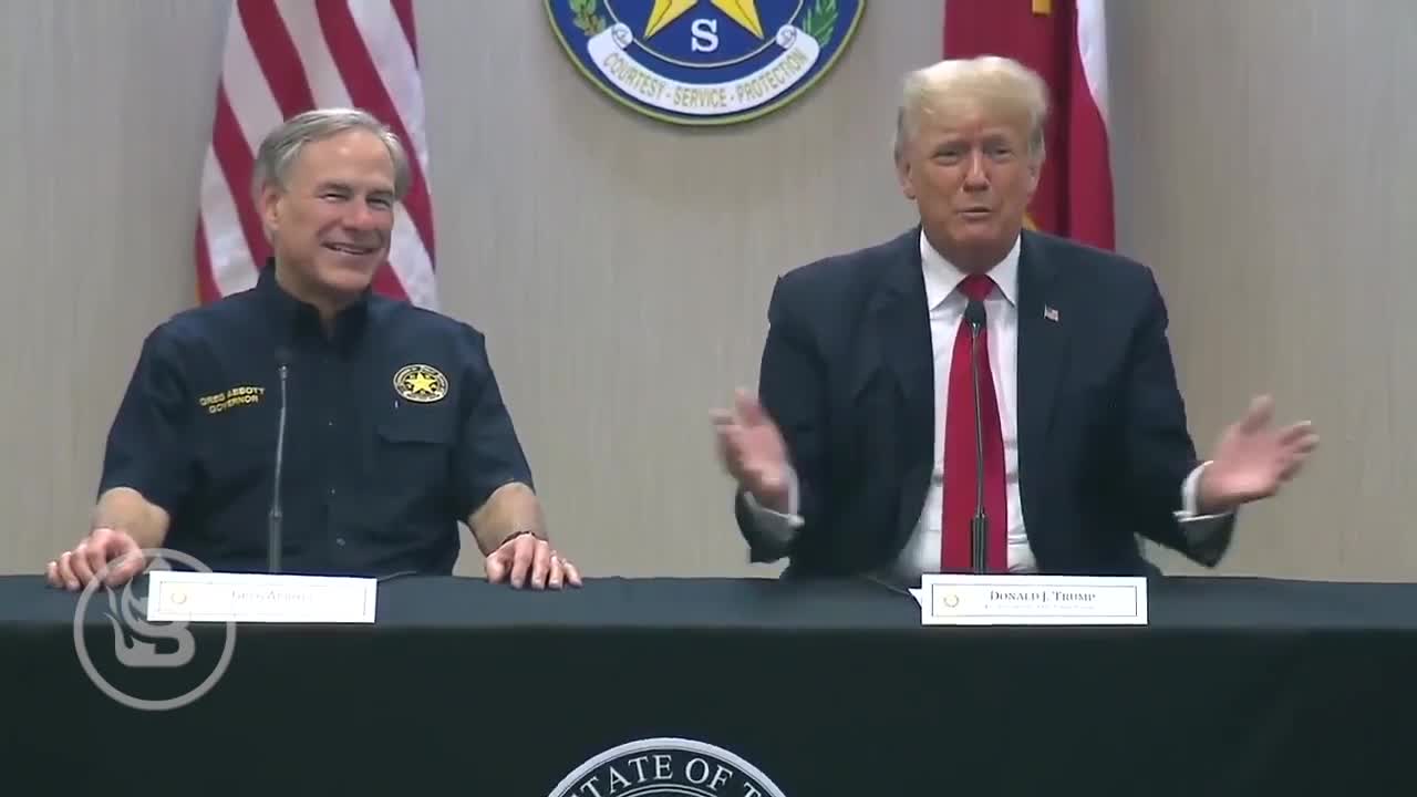 Trump Sits Down with TX Gov Greg Abbott, Humiliates Biden's Mental Capacity