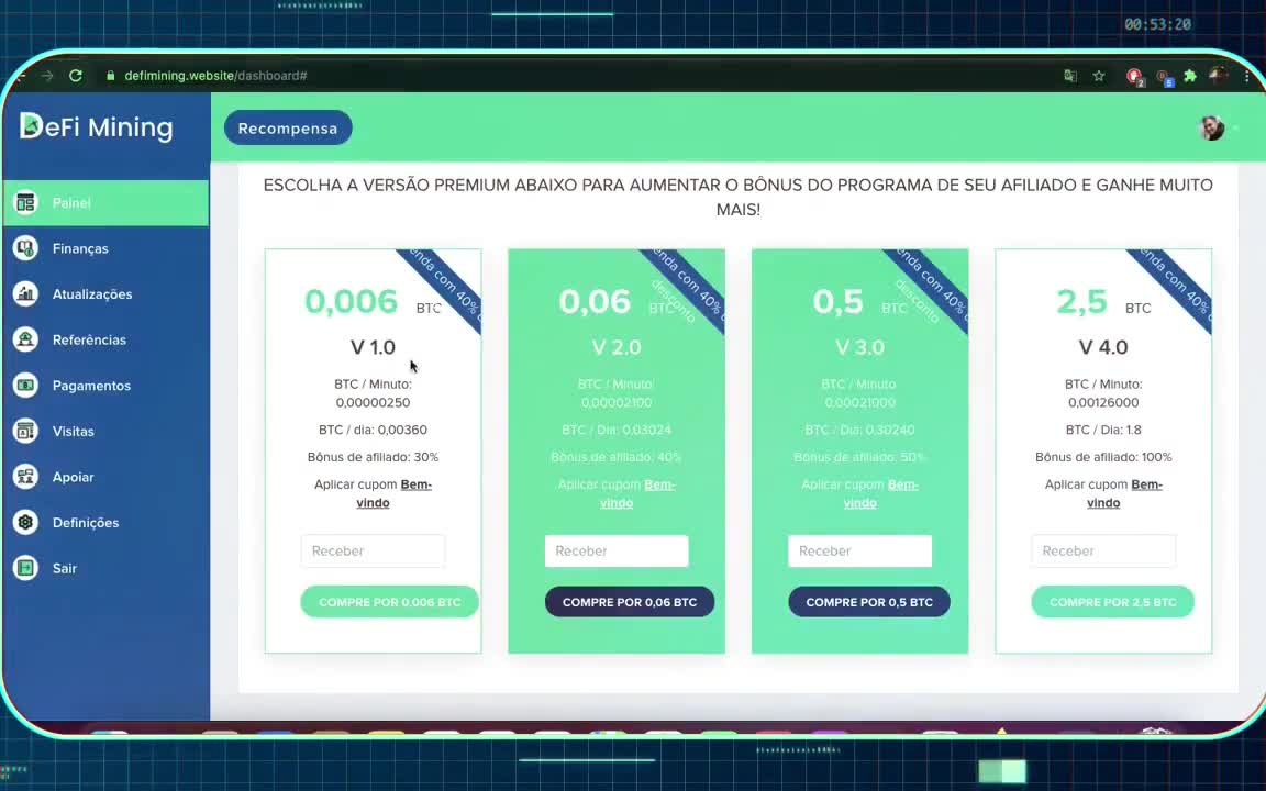 NEW MINING COMPANY PAYING FREE MODE ENJOYS DEFI MINING 0.005 BTC IN 7 DAYS!! 🔥 DEFI MINING🔥