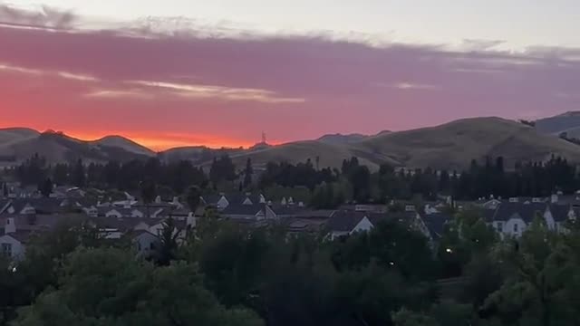 The sunset