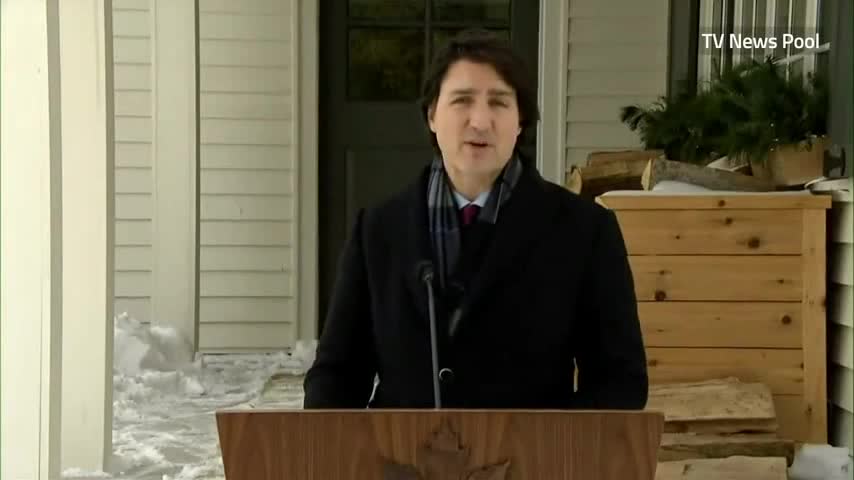 Trudeau says he wont be intimidated by protesters.