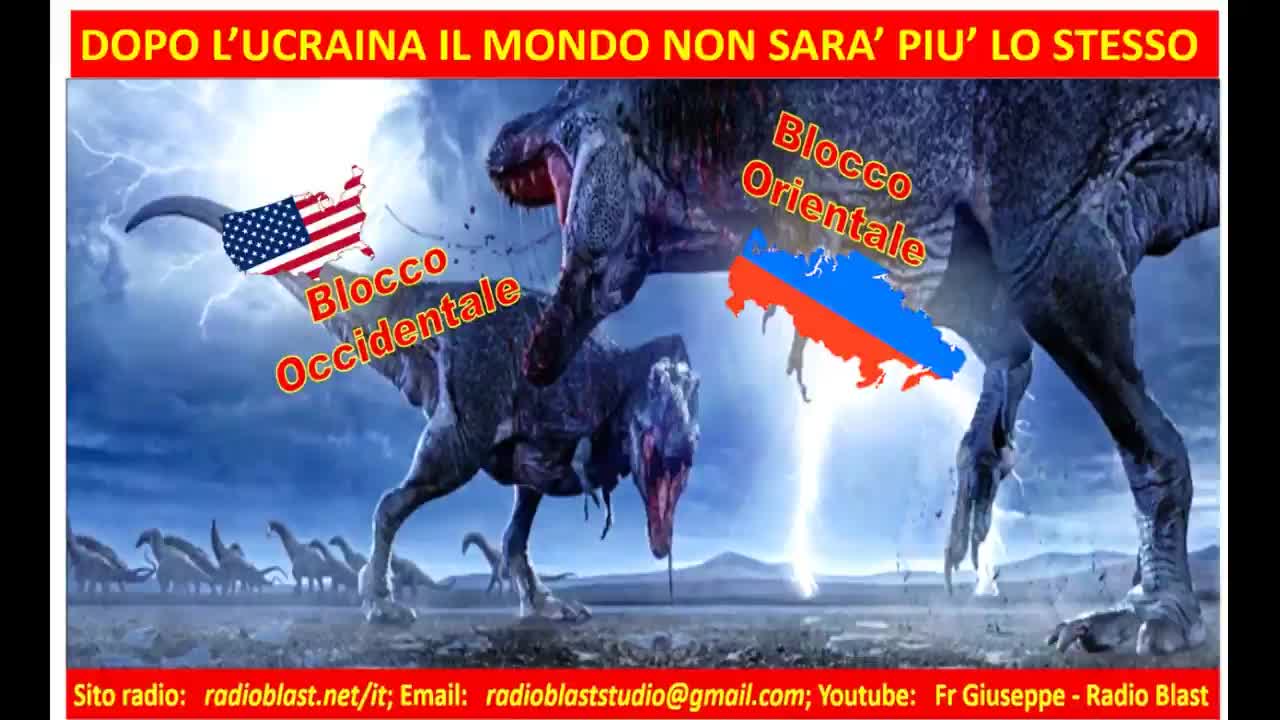 DOPO L’UCRAINA IL MONDO NON SARA’ PIU’ LO STESSO!