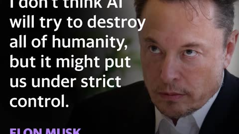 Elon musk the latest to warn of the risks of AI