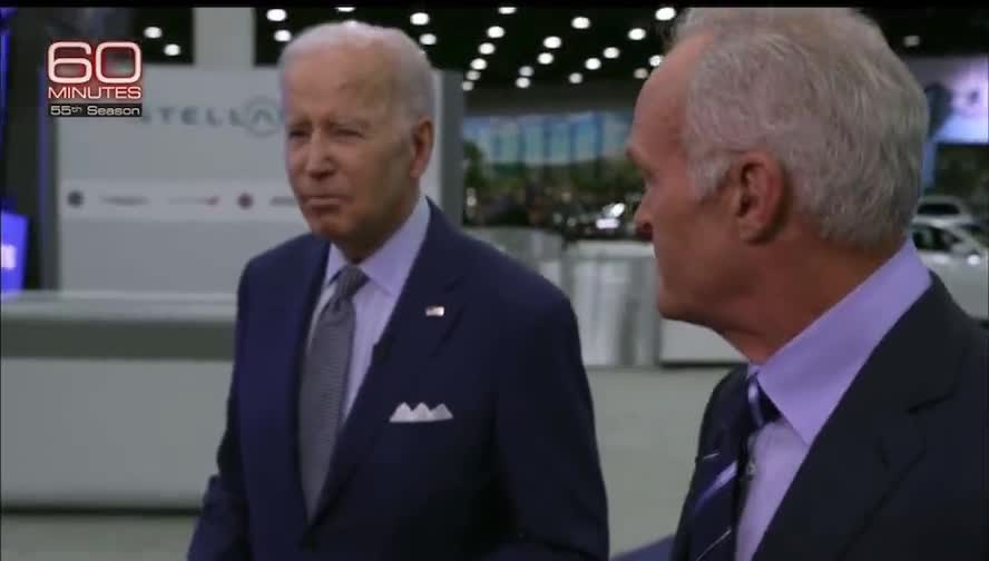 Joe Biden during an interview on 60Minutes says he believes the COVID pandemic is Over.