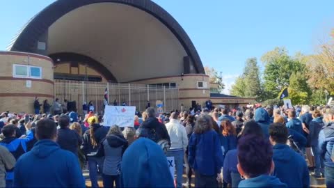 London, Ontario / Canada - Freedom Protest - 16.10.2021