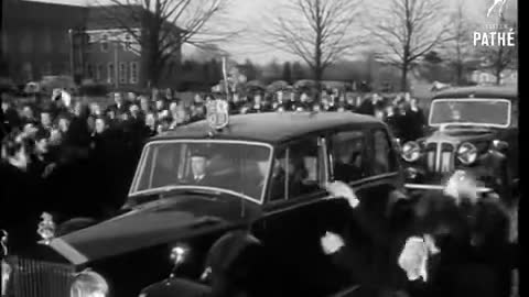 Queen Visits Royal Masonic School (1955)