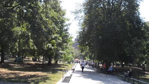 Gathering for freedom at Queen's Park, Toronto - September 4, 2021