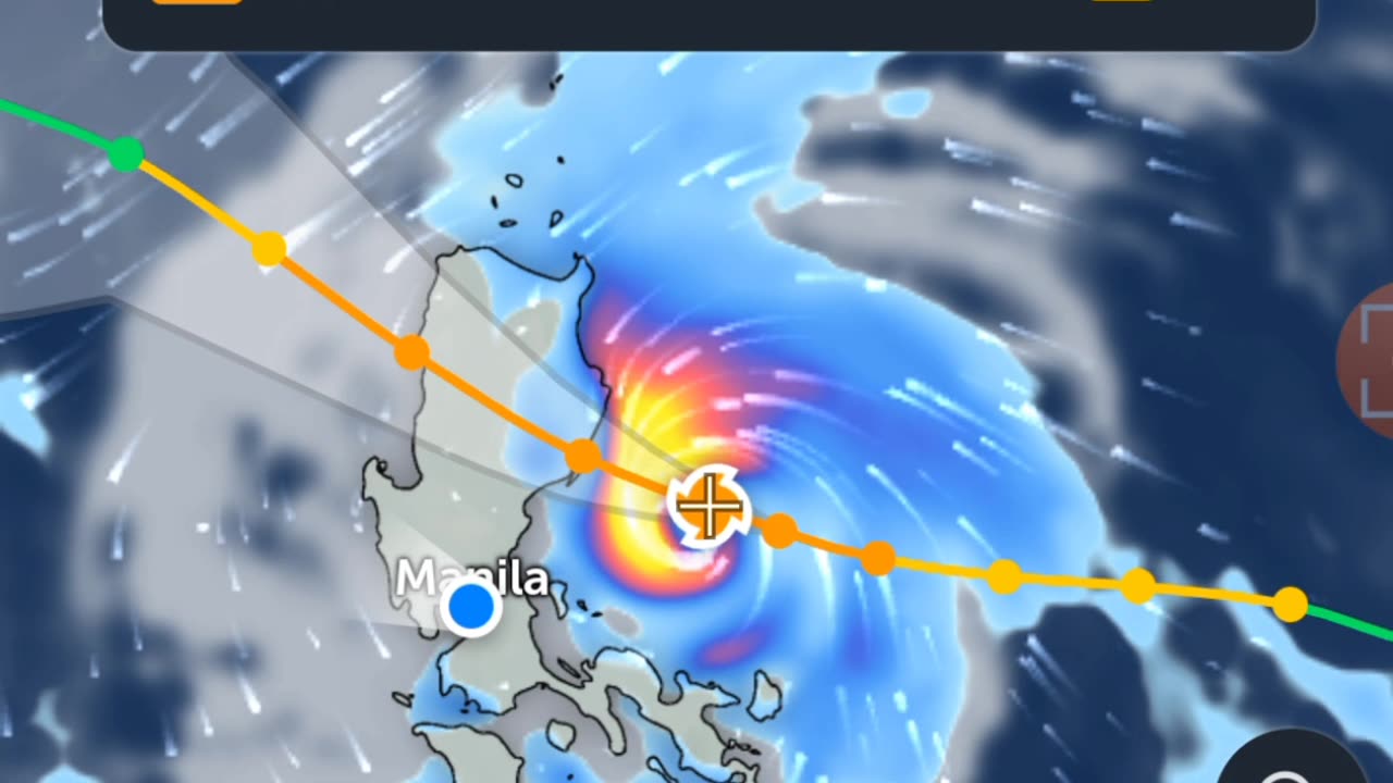 Tropical Storm in the Philippines