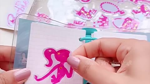 DIY Barbie Sticker ideas