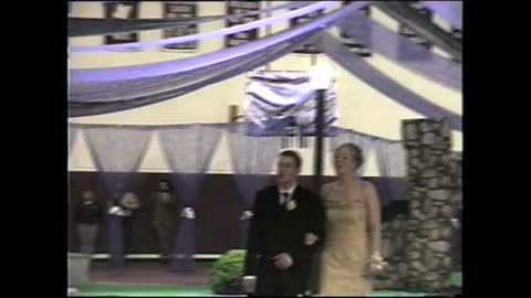 2000-01 WPHS Vids 097 Prom 063 Grand March Couple 36 by Glenn Strader