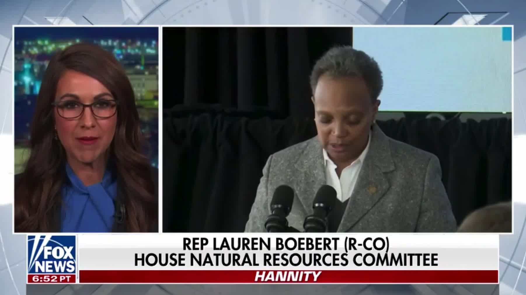 Rep. Lauren Boebert calls Chicago Mayor Lori Lightfoot a "murder mayor"