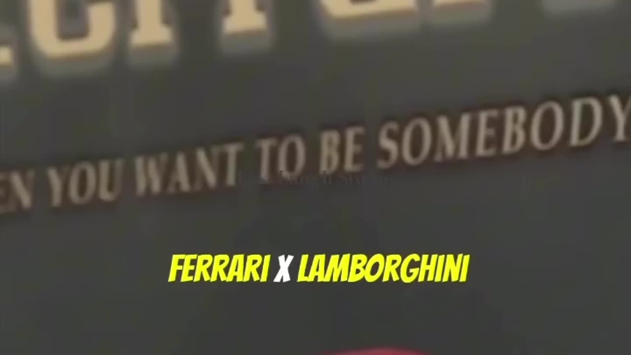 Be a Lamborgini