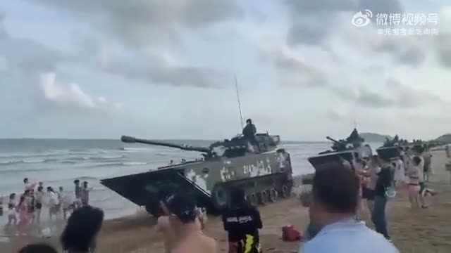 🇨🇳China's, Type 63A light amphibious tanks