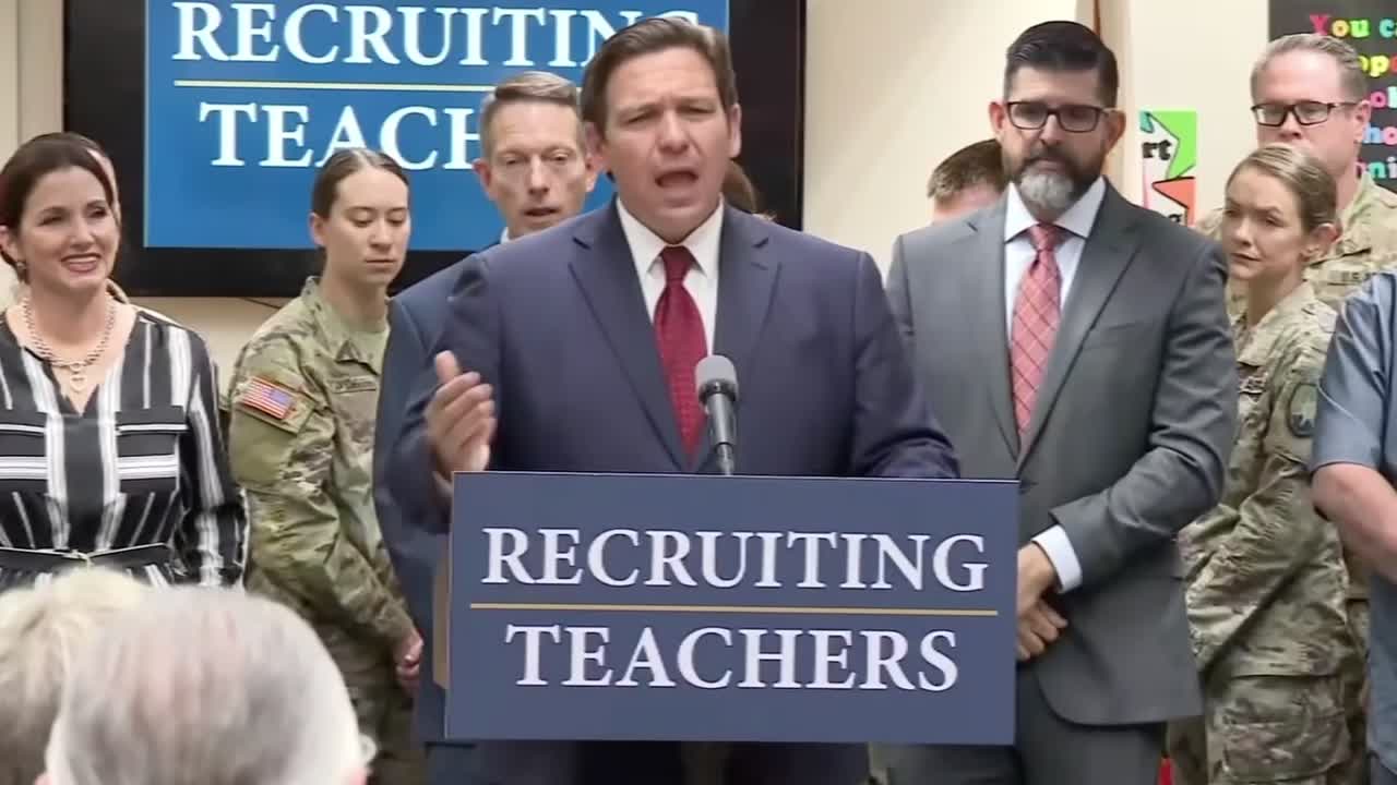Gov. Ron DeSantis: "How you would think that it would be appropriate to have these elementary school kids ... being told—some 6-year-old-boy—'Well you may really be a girl.' That is inappropriate, and that is wrong."