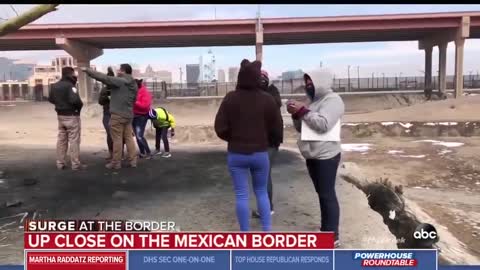 Illegal Immigrant Crossing The Border Makes Shocking Admission