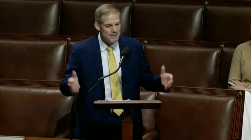 Jim Jordan Calls Out Democrats, States The Obvious Situation That Mainstream Media Ignores