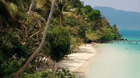Tropical private beach