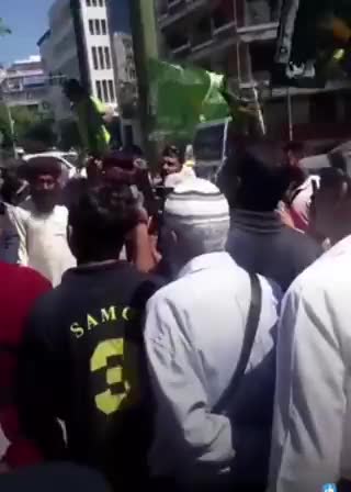 Ισλαμιστικά συνθήματα στο κέντρο της Αθήνας