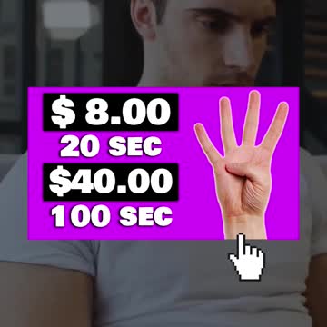 Make $8 Every 20 Seconds For FREE (Make Money Online 2021) #Shorts