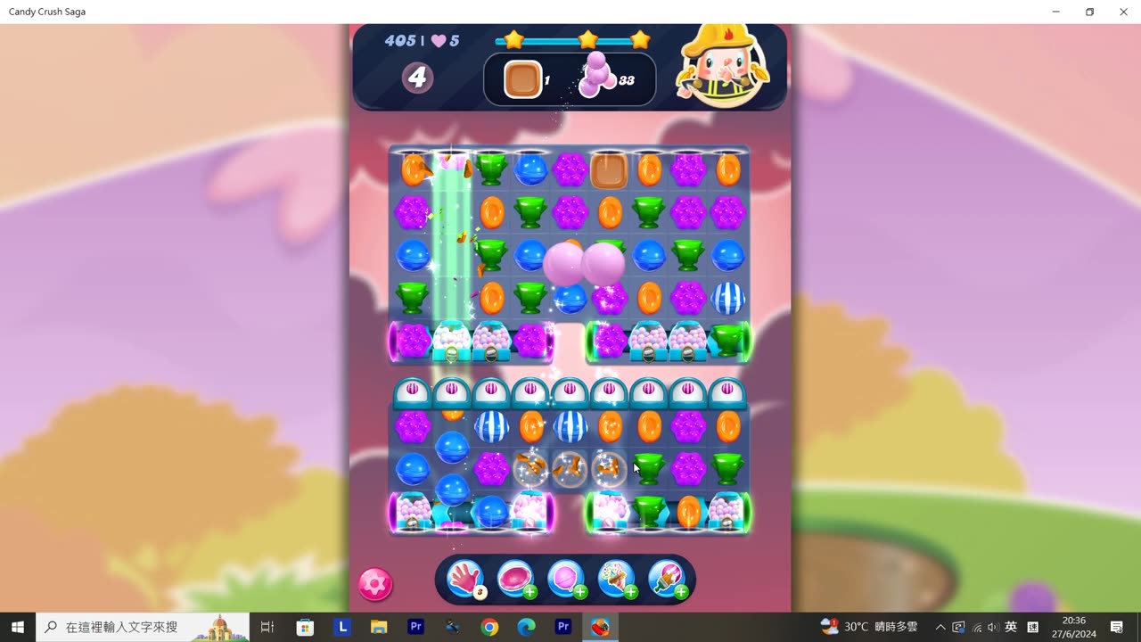 Candy Crush Saga Record (Level 405)