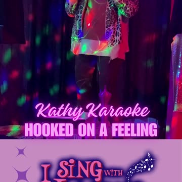 Kathy Karaoke | Hooked on a Feeling Cover | I Sing With Jeannie