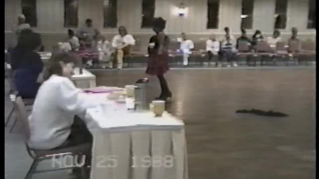 Competition Dancer Woman Loses Her Wig
