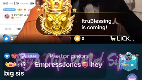 TomiKay talks w/Llama about not reveling need pic of PastorP Regina sent her 6/13/24 #bigoclipandsip