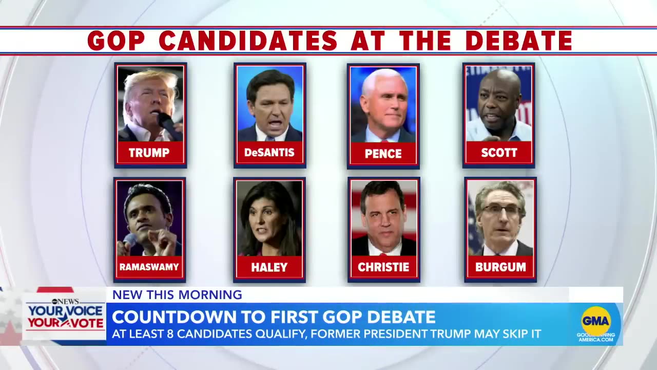 Trump to use pre-recorded interview to counter-program first GOP debate | GMA