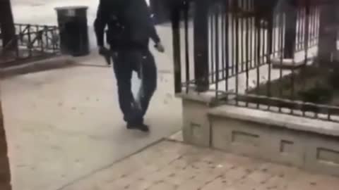 Veteran attacked by two men...But little they know...!