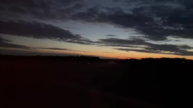 Sunset yesterday. It was nice.