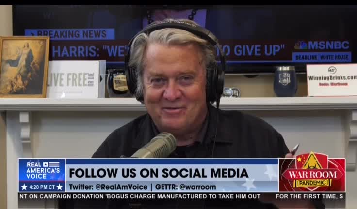 Bannon & Posobiec - Whitehouse Whistle Blower FETAL CELLS IN VACCINES