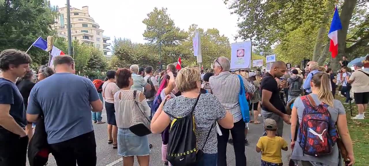 Manifestation Annecy le 25 09 2021