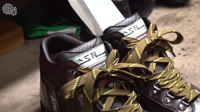 The process of making handmade hiking boots in Korea's oldest shoe factory
