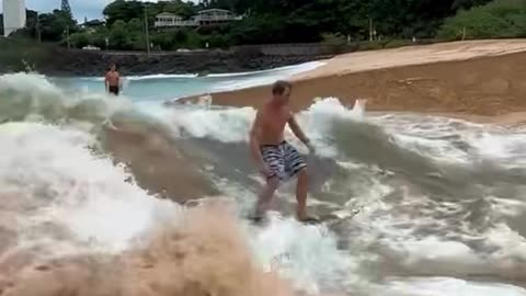 You need to watch this They destroyed this beach 😳😅 🏄‍♂️