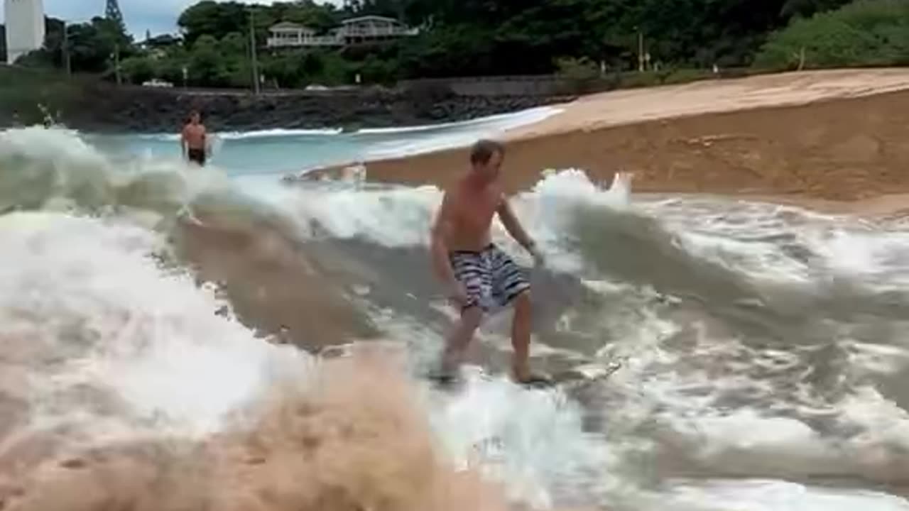 You need to watch this They destroyed this beach 😳😅 🏄♂️