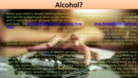 Drug rehabilitation Centre in Pune