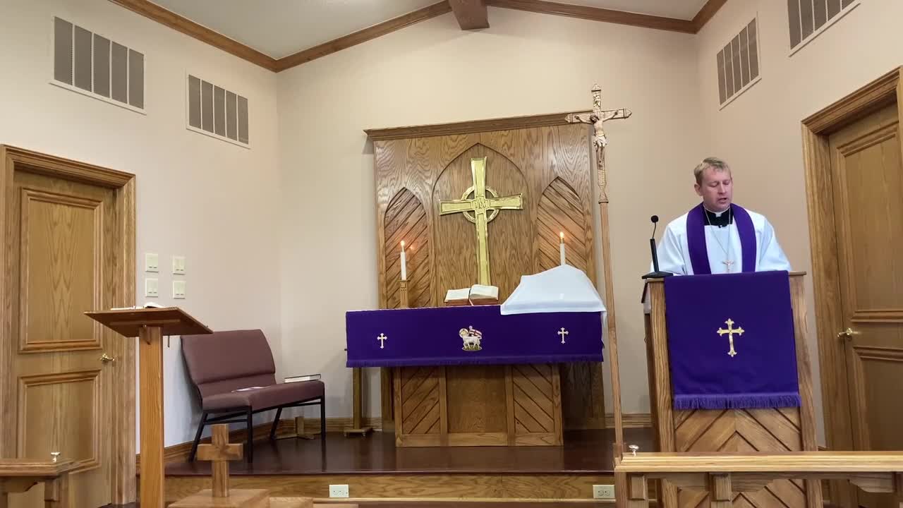 Fifth Sunday in Lent - March 21, 2021