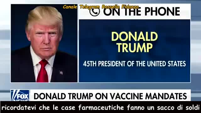 Trump contro l'obbligo vaccinale