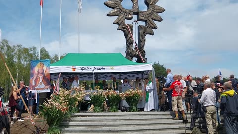 Domostawa odsłonięcie Pomnika Wołynskiego 14-07-2024 cz.1