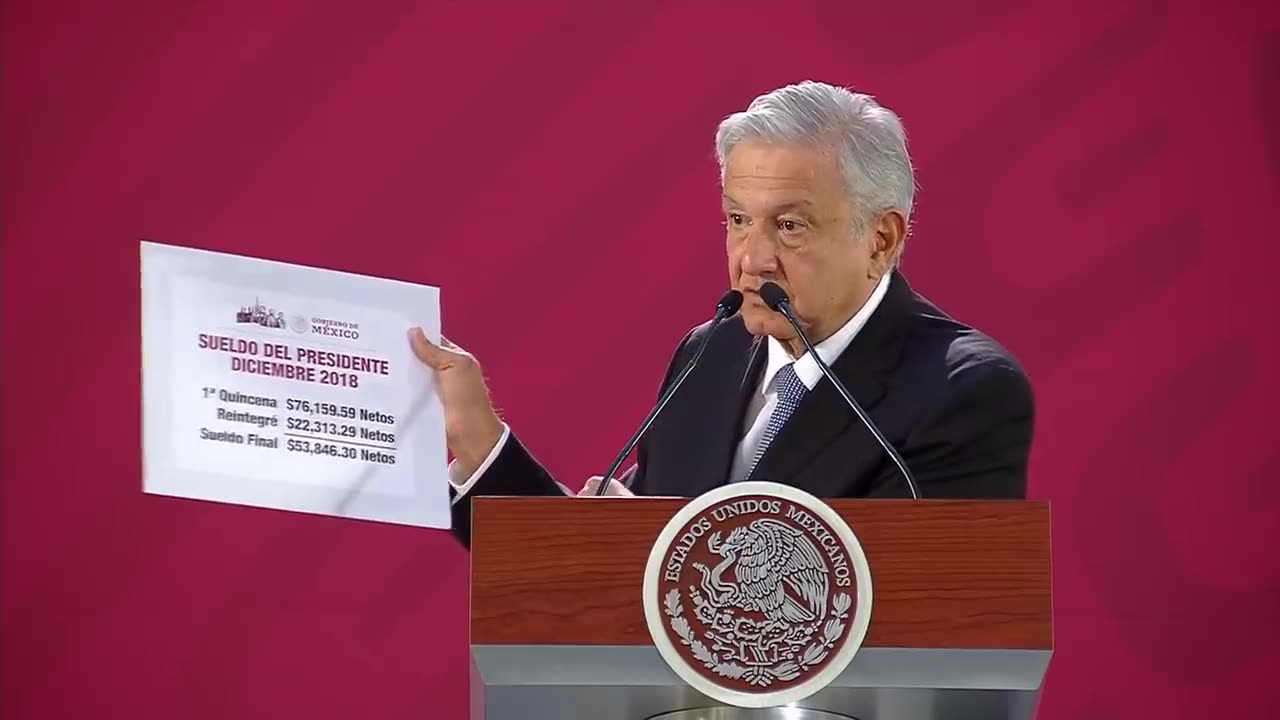 Conferencia matutina desde Palacio Nacional 12/18/20218