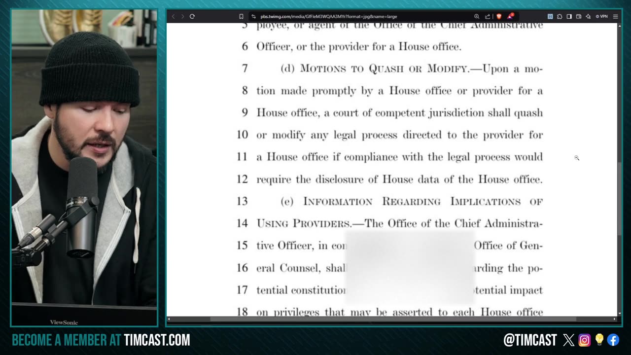 Democrats Try To BLOCK Kash Patel J6 Investigation w/ HIDDEN Protection In INSANE Funding Bill