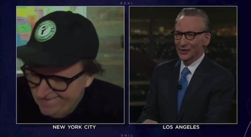 Bill Maher tells Michael Moore to “shut the f*ck up.”