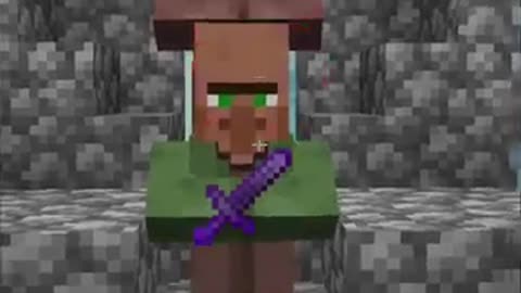 goofy sus villagers in minecraft 😳🥵💀