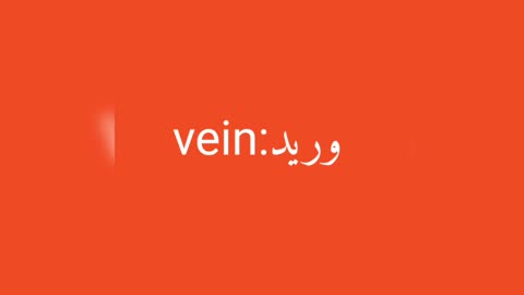 Vein معنى كلمة