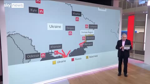 What damage has been inflicted by Russia on Ukraine